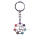 Silver Cage Pendant Color 7 Chakra Gemstone Yoga Pendant Wholesale